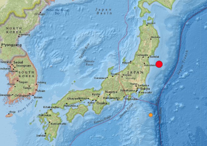 Fuerte terremoto en Japón dejó 150 heridos y cortes de energía +vídeos