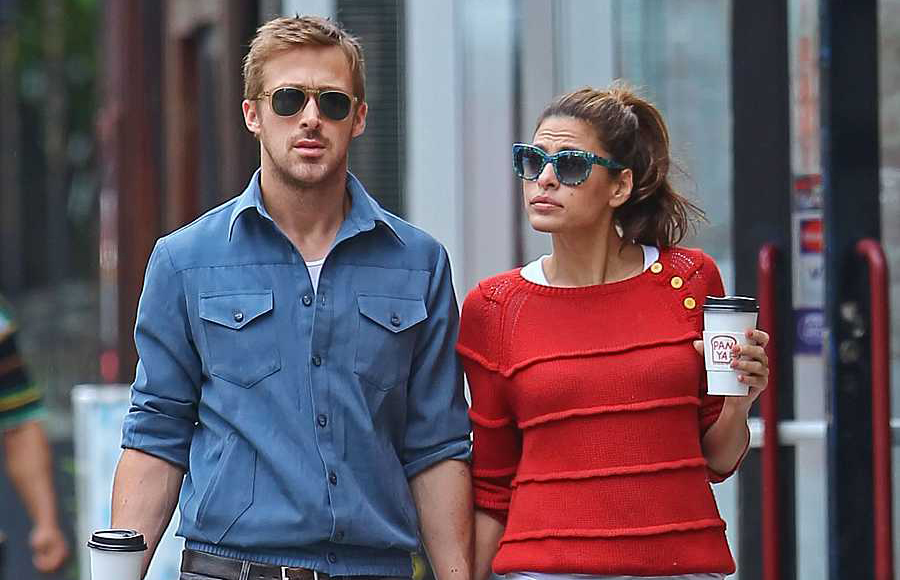 Eva Mendes y Ryan Gosling son padres “old school”: cero Internet para sus hijas