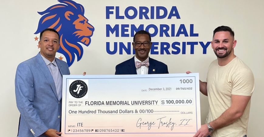 Universidad Florida Memorial recibió donación de $100.000