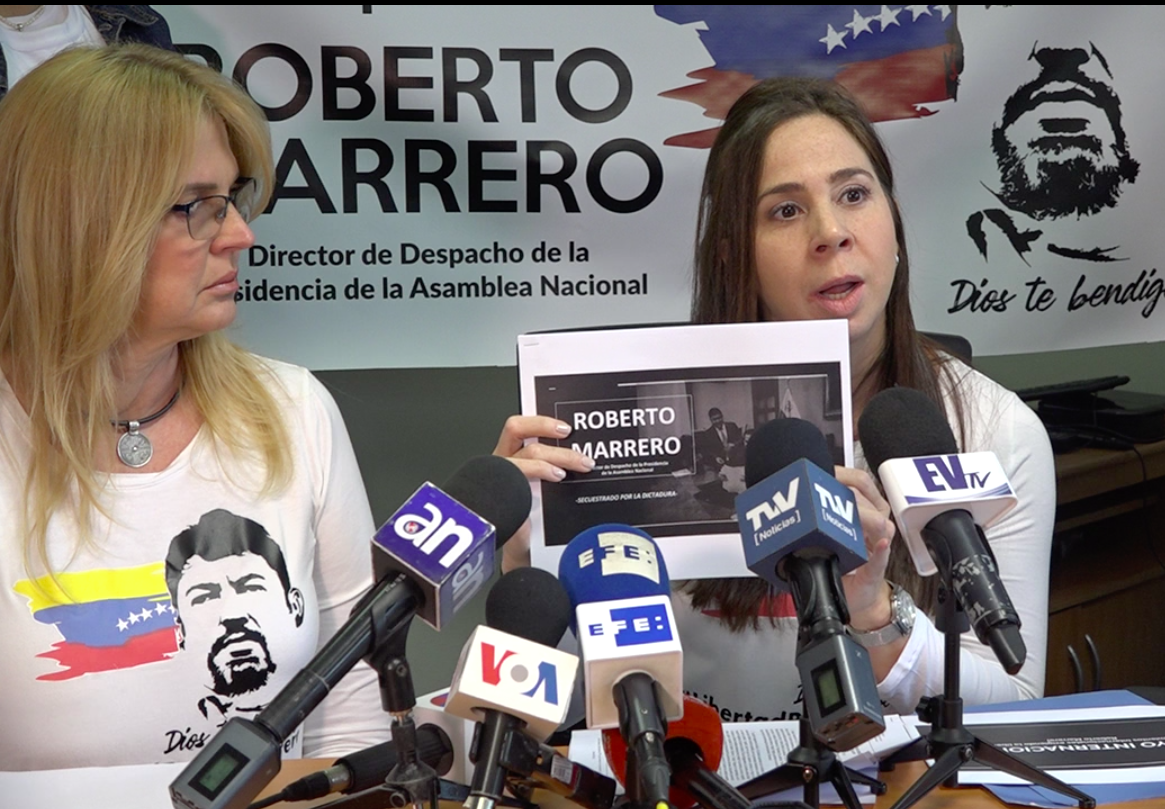 Romy de Marrero exige la liberación inmediata del Jefe del Despacho de Guaidó, Roberto Marrero