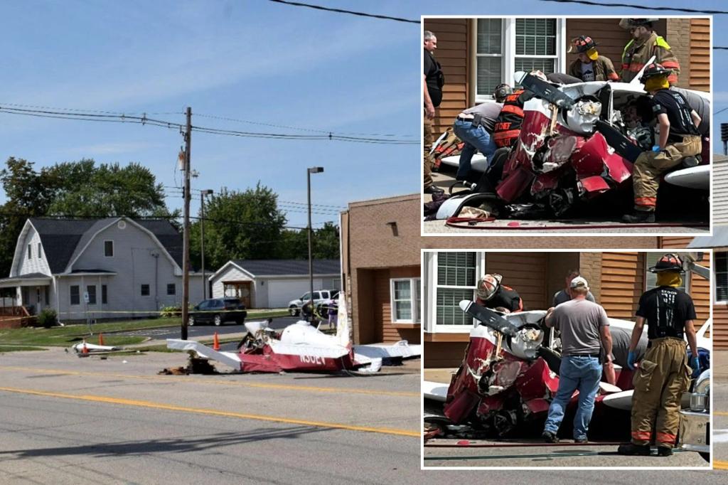 Dos fallecidos luego de que una avioneta se estrellara a las afueras de un restaurante en Illinois