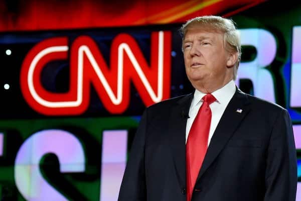 Donald Trump demanda a la cadena de televisión CNN por difamación