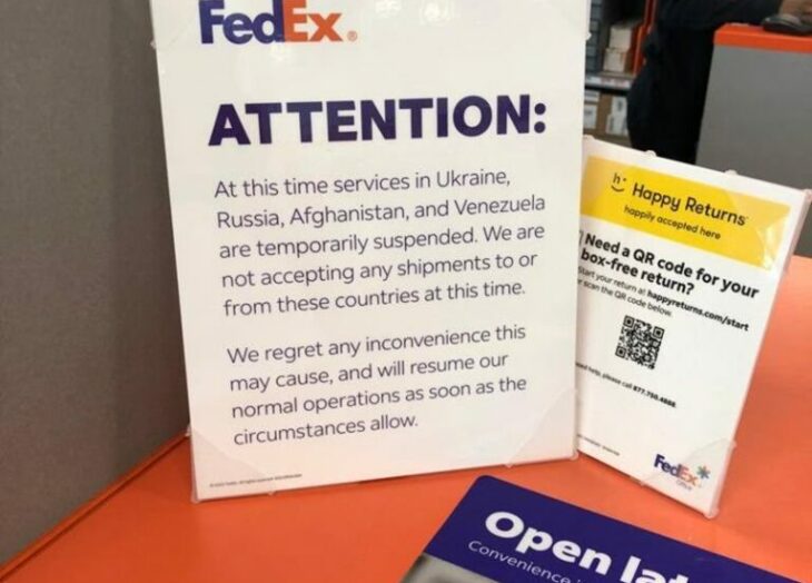 FedEx suspende sus servicios a Venezuela