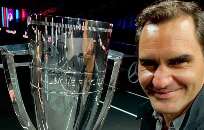 Roger Federer dice presenta para su copa, la Laver Cup