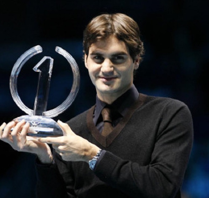 Roger Federer también ha sido el número  uno en los negocios