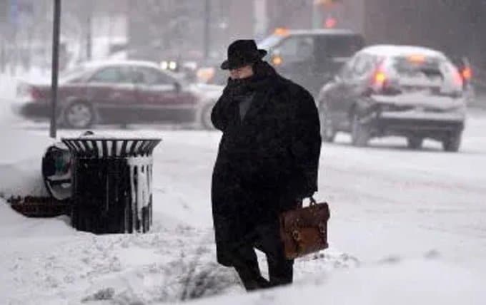 Fuerte tormenta de nieve azota el oeste de Nueva York (+Fotos)
