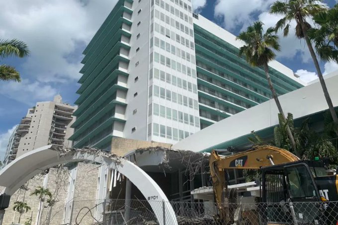 Demolición del Hotel Deauville será en horas de la mañana