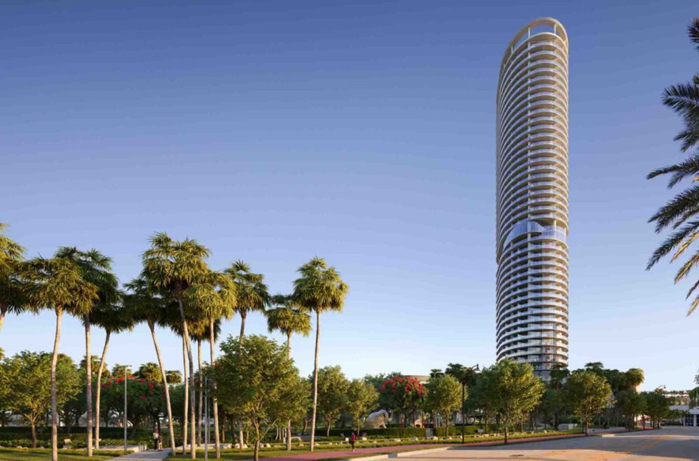Construcción de Five Park llegó a su fin: el edificio más alto de Miami Beach