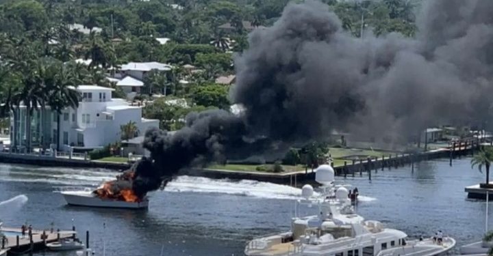 Múltiples heridos dejó explosión de un barco en Fort Lauderdale