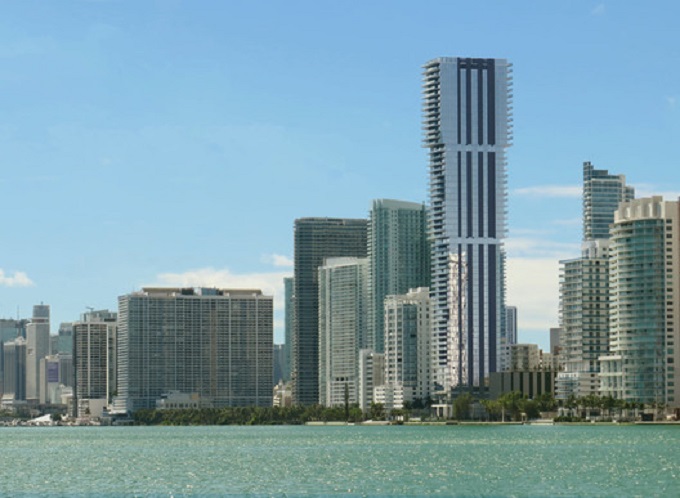 Fotógrafo captó las primeras imágenes del rascacielos más grande  de Miami