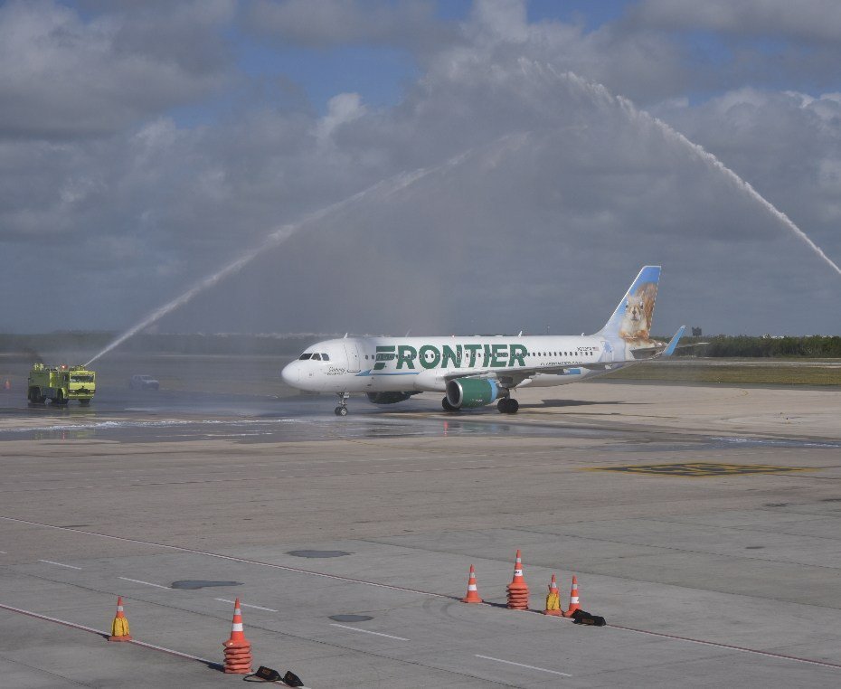Ruta Orlando – Punta Cana fue inaugurada por Frontier Airlines