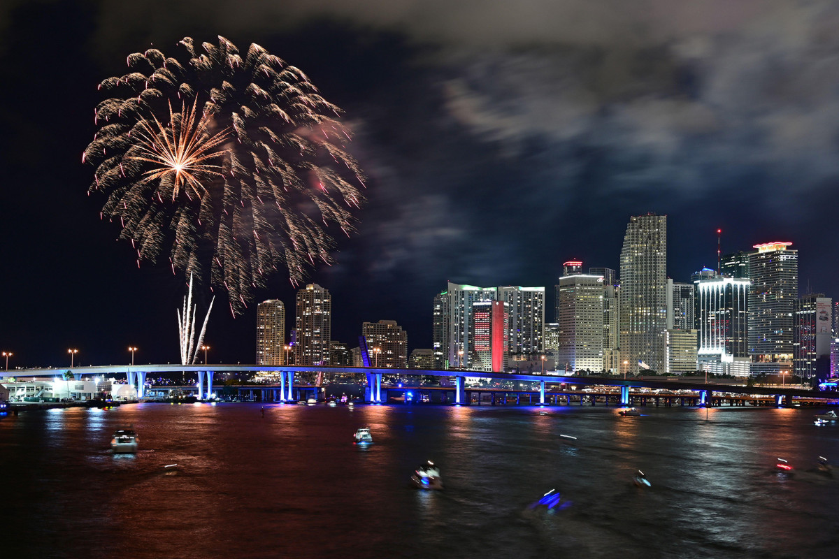 245 años de la independencia de Estados Unidos: Los lugares para ver fuegos artificiales en Florida