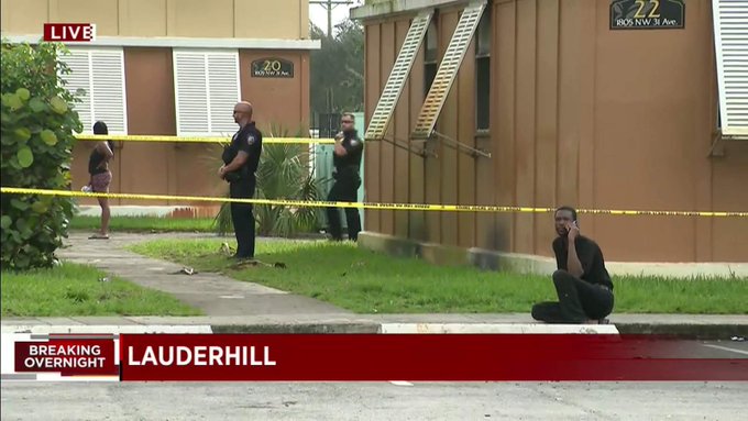 Investigan tiroteo mortal en un complejo de apartamentos de Lauderhill