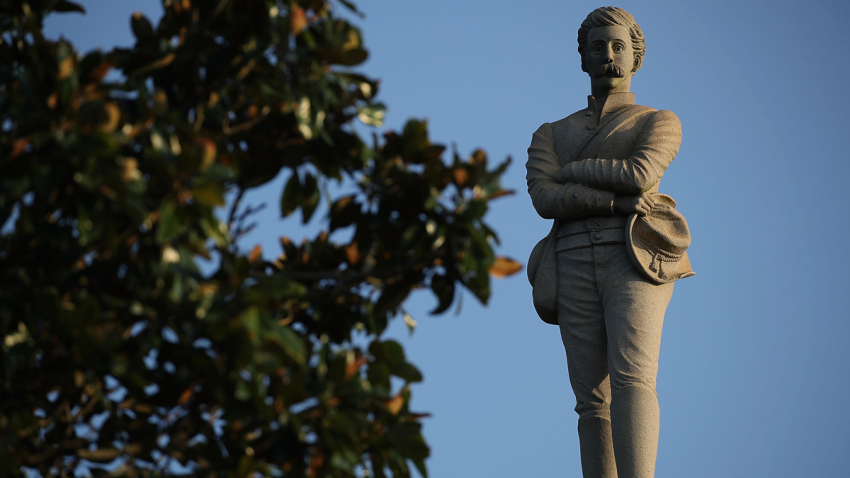 Monumento confederado es vandalizado en Florida