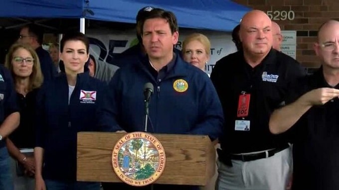 DeSantis inauguró el Centro de Recuperación en Fort Myers