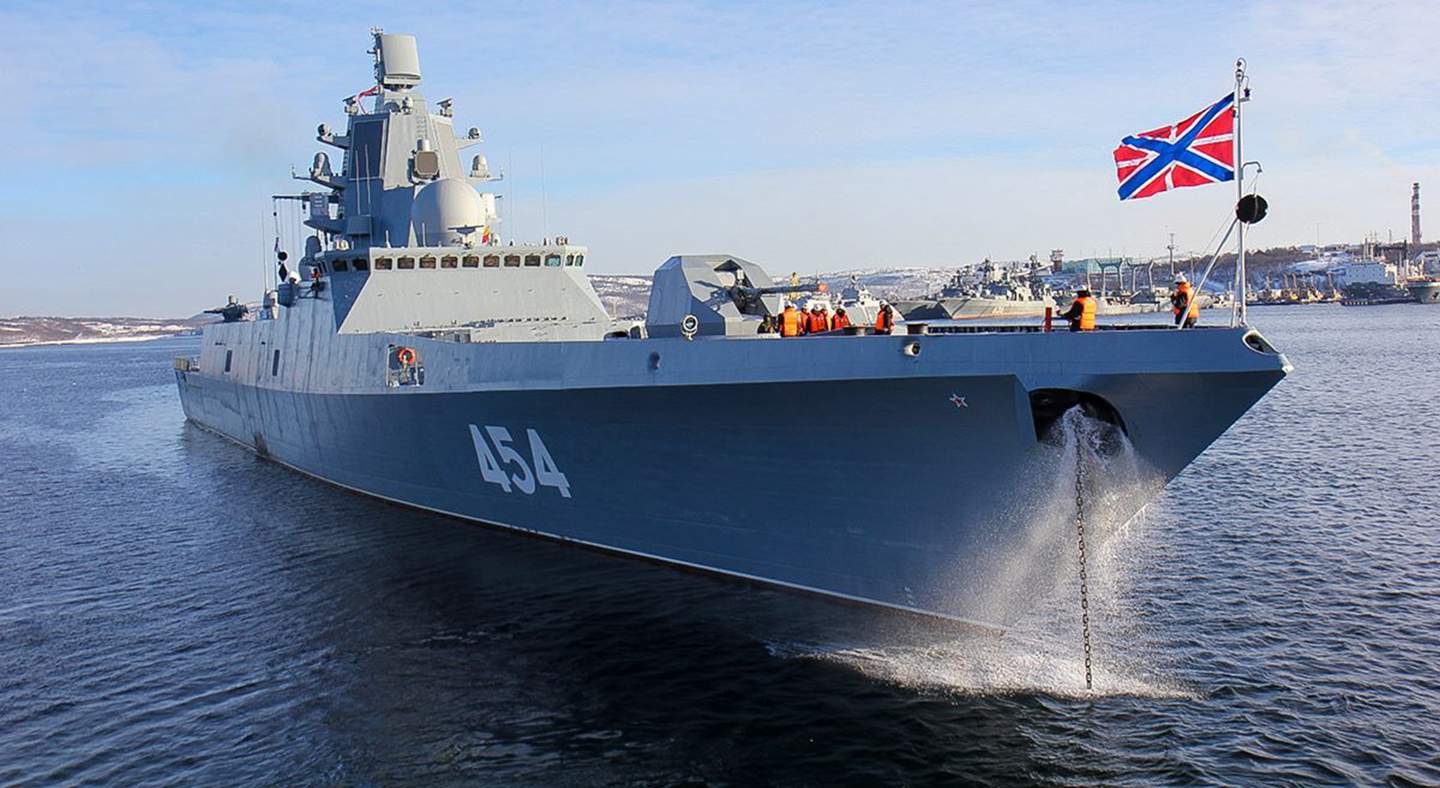Fragata rusa almirante Gorshkov hará visita a Cuba