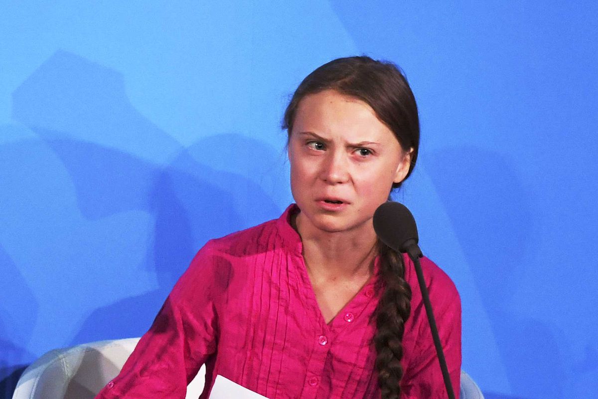 ¡Cuándo las miradas “matan”! Encuentro entre la ambientalista Greta Thunberg y Donald Trump (Video)