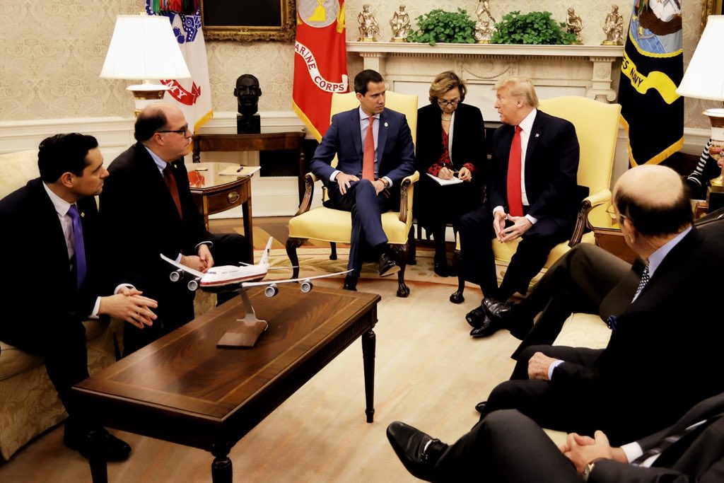 Reunión con Trump fue “muy productiva” según Guaidó