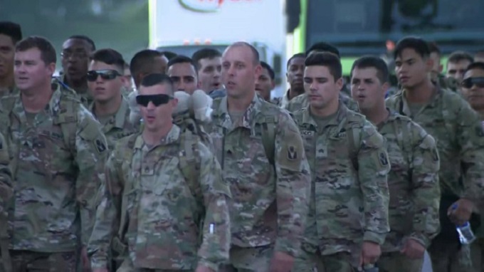 Tropa de la Guardia Nacional de Florida fue enviada al Medio Oriente