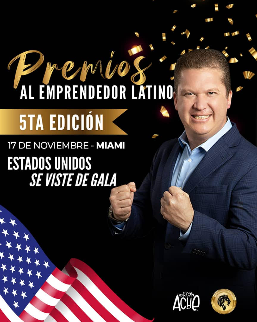 Luis Eduardo Guevara premia en USA a los emprendedores latinos 2021