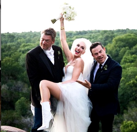 Blake Shelton y Gwen Stefani finalmente se casaron