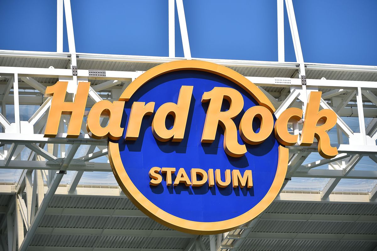 El logo del Hard Rock Stadium cambia de imagen