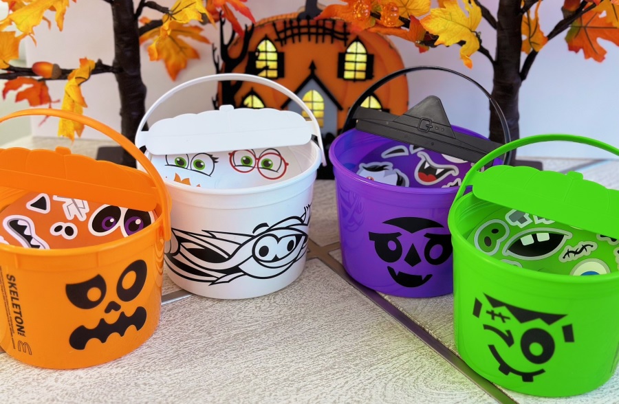 Regresan los Boo Buckets de McDonald’s con nuevos personajes de Halloween