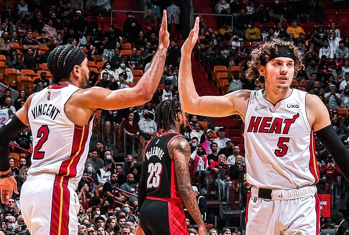 Miami Heat  se apuntó importante victoria en casa
