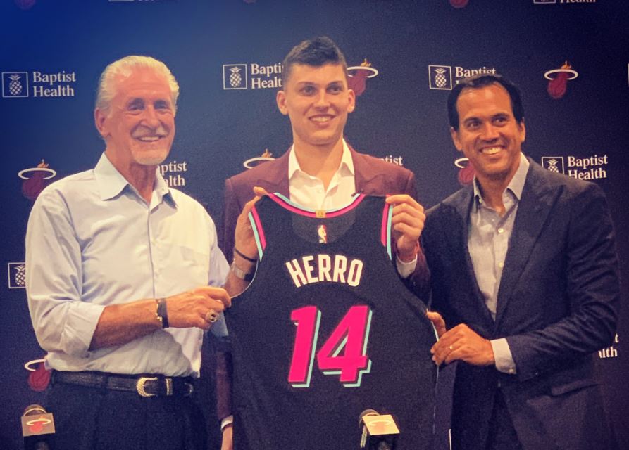 Fanáticos del Heat no están contentos con elección de Tyler Herro en el Draft 2019
