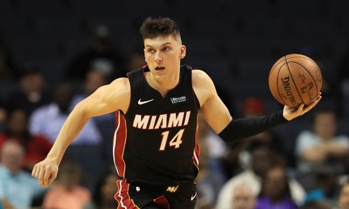 Tyler Herro  empezó a recibir galardones por su trabajo en Miami Heat