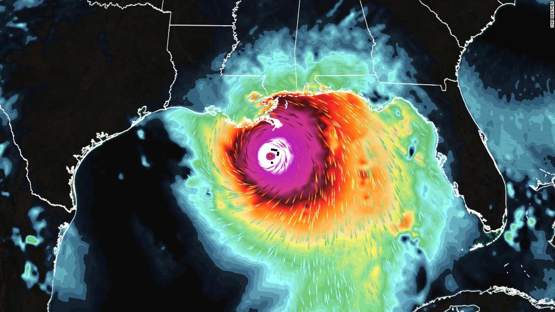 ¡Atención! Huracán Ida se dirige a Luisiana con vientos de 240 km/h