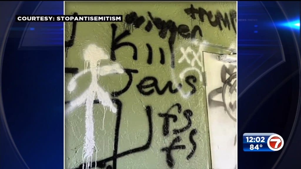 Residentes denuncian grafitis antisemitas en comunidad de Weston