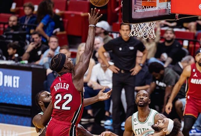 Boston Celtics derrotó 111-104 a Miami Heat