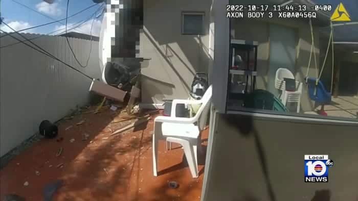 Video de cámara corporal policial mostró momentos posteriores al accidente aéreo en Miramar