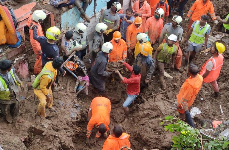 ¡Tragedia! Más de 100 muertos en India por aludes de tierra e inundaciones