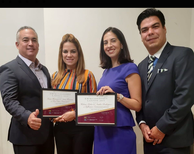 En el Mes de la Herencia Hispana, Influence Communications es reconocida como “Latino Entrepreneurs 2019”