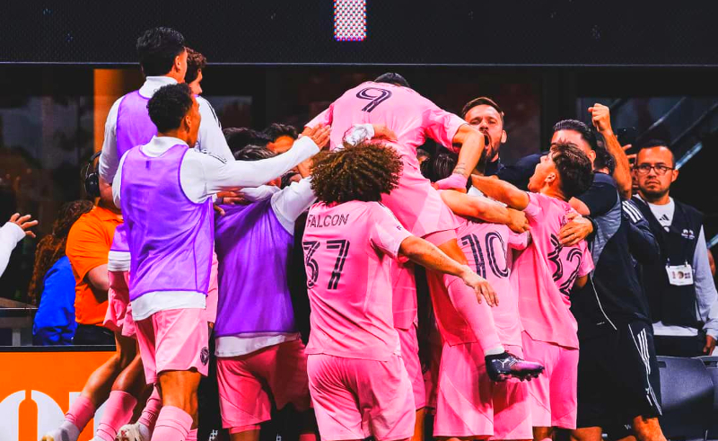 Inter Miami sigue con la racha de triunfos: Vence 2-1 al Atlanta United