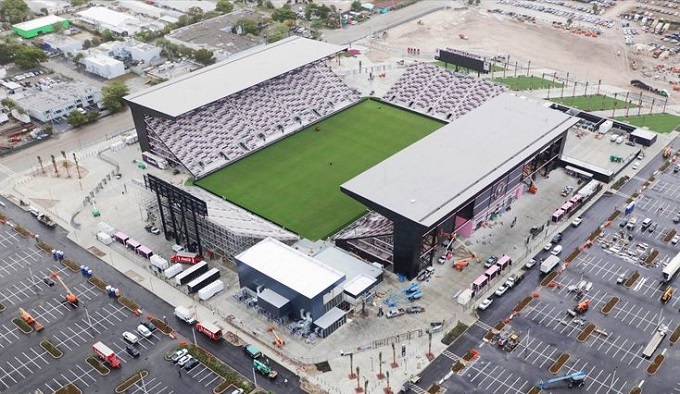 Inter de Miami no planea tener un estadio más  grande