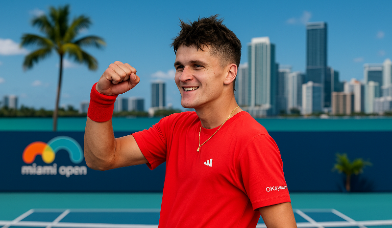 Jakub Mensik se corona campeón del Miami Open tras derrotar a Djokovic