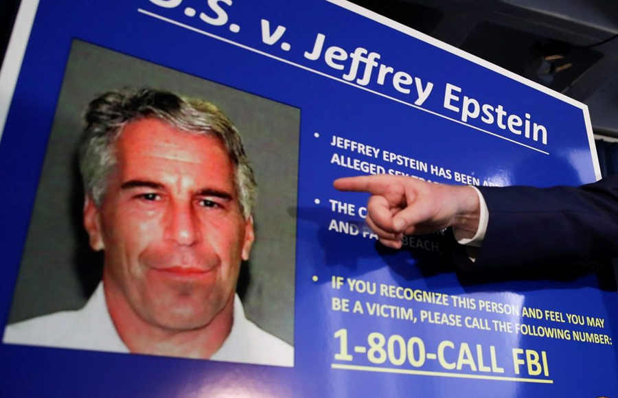 Sale a luz lista de personalidades vinculadas a Jeffrey Epstein