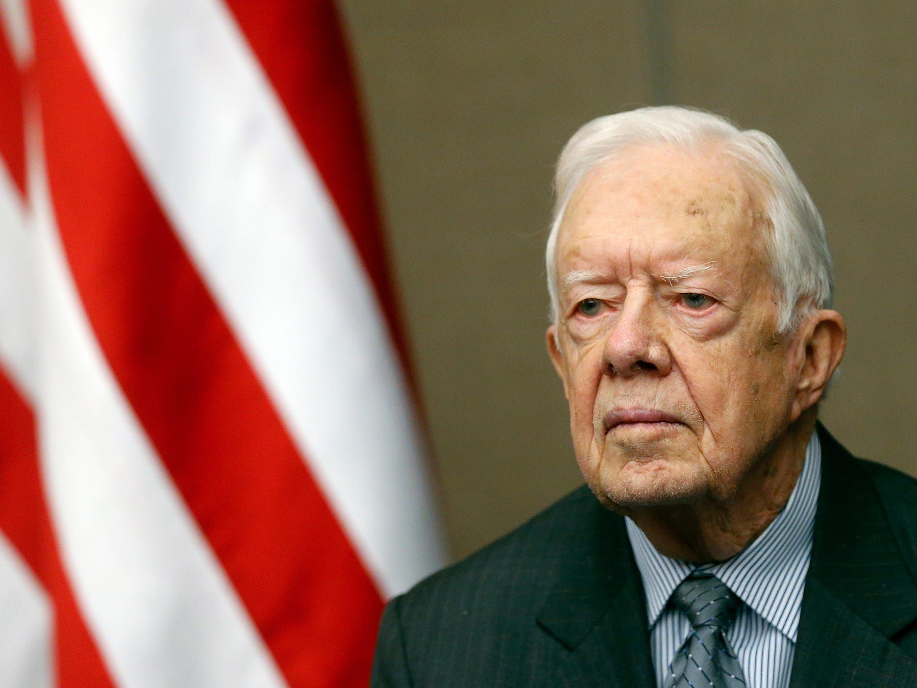Jimmy Carter está “desanimado, entristecido y enojado” por restringir votación en Georgia