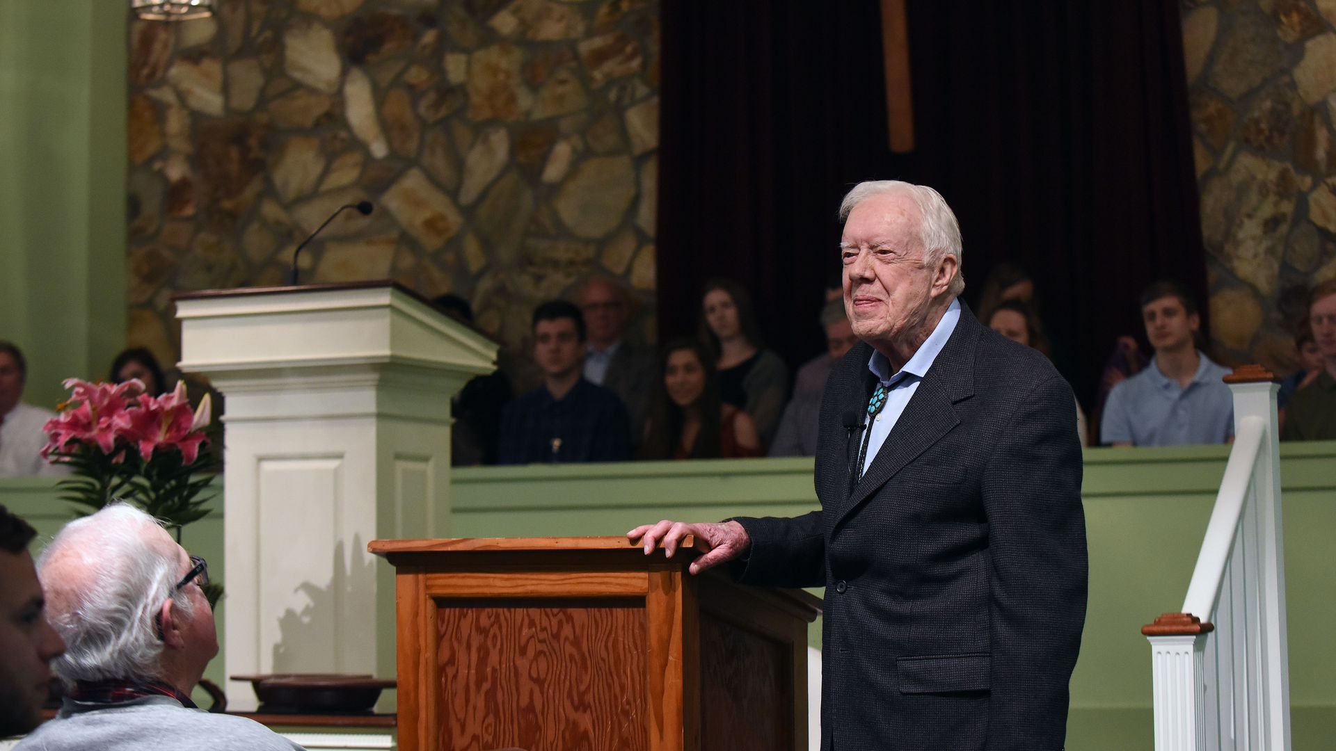 Hospitalizan al expresidente Jimmy Carter por infección del tracto urinario