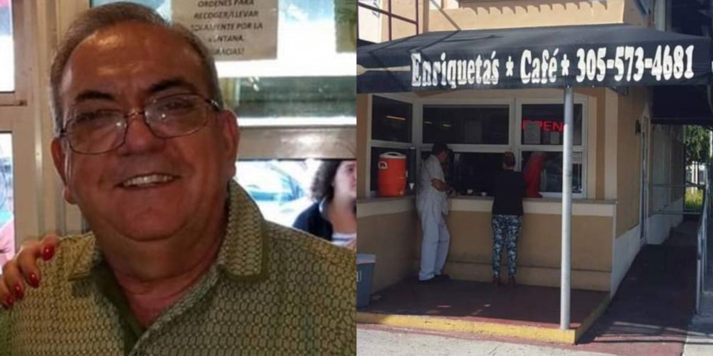 Murió propietario de la conocida cafetería cubana Enriqueta’s en Miami
