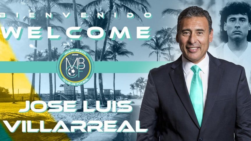 José Luis Villarreal es nuevo entrenador de Miami Beach United
