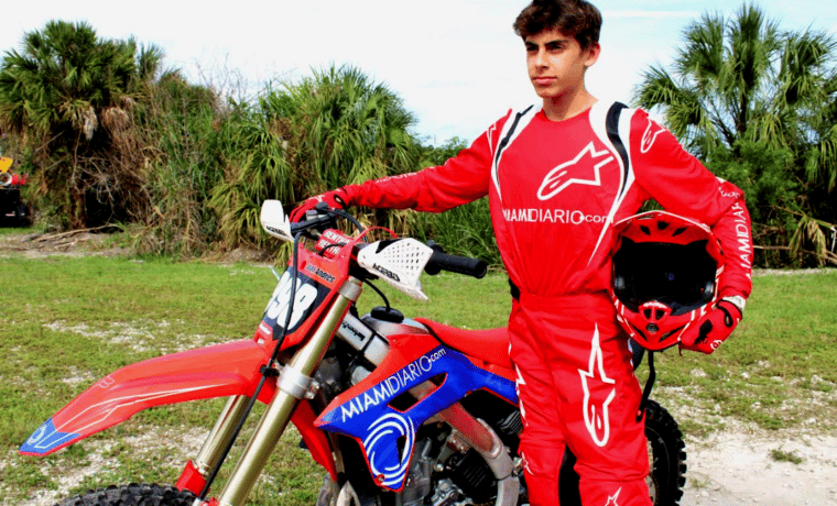 Juan Andrés González ganó en sus dos categorías en Tampa Motocross Track la Segunda válida de la Triple Corona de Florida