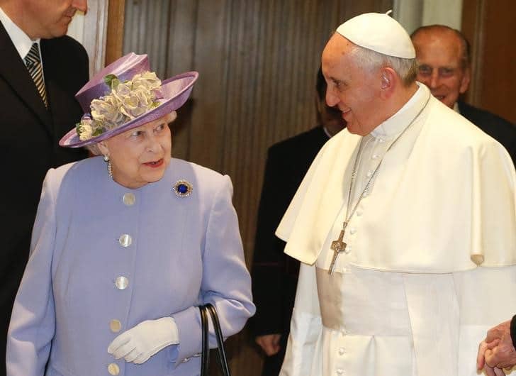 El papa Francisco no asistirá al funeral de la reina Isabel II