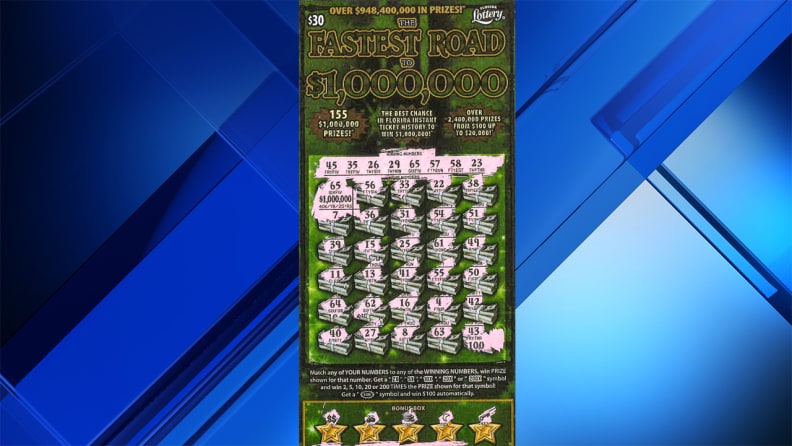 Primer premio del año de la Lotería de Florida en North Miami Beach