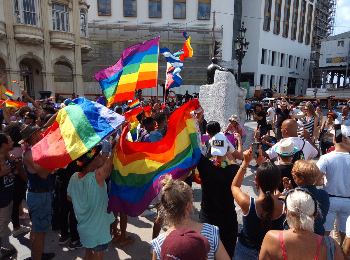 Régimen reprimió la marcha LGBTI convocada en Cuba (+Fotos)