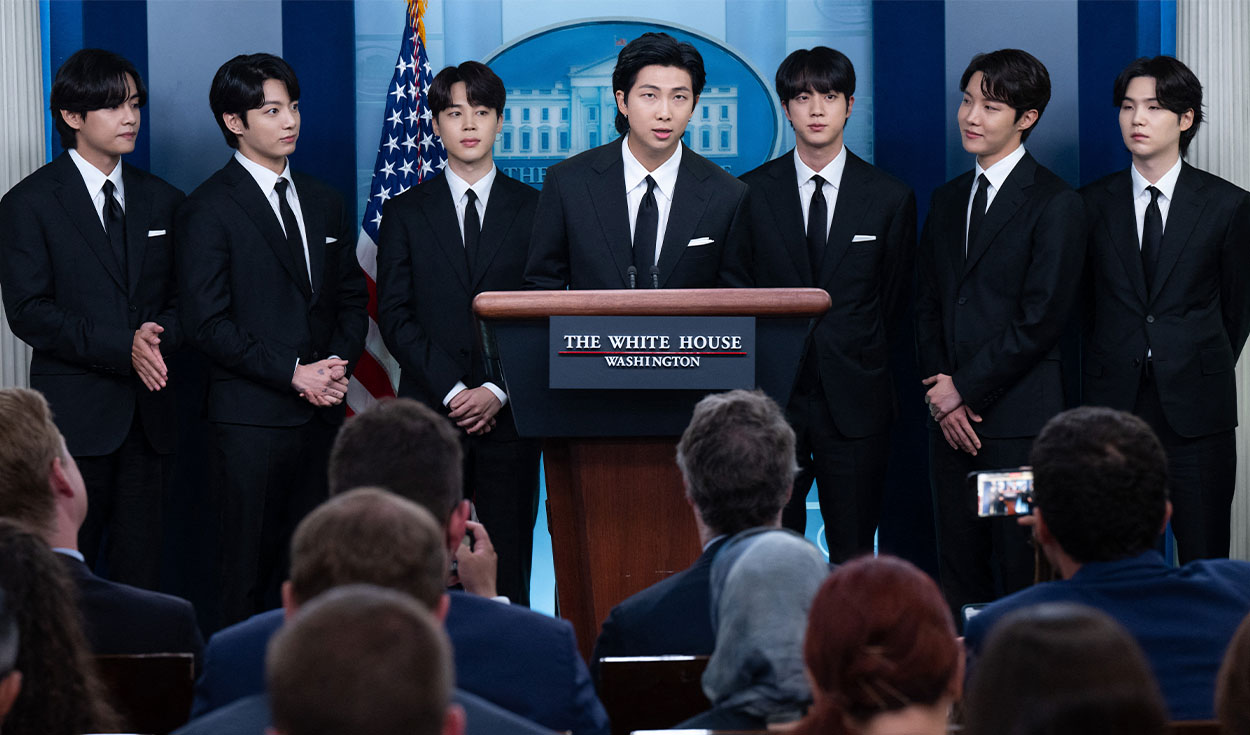 BTS en la Casa Blanca se reúne con el Presidente Joe Biden