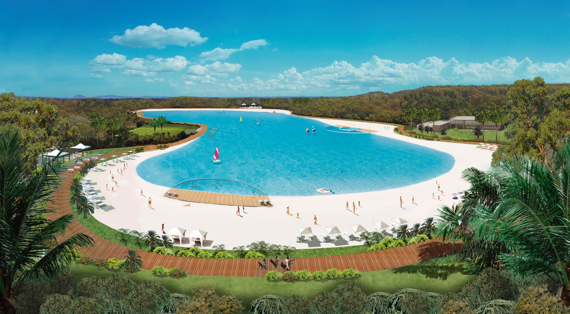 ¡Increíble! Dos desarrolladores buscan llevar 5 Crystal Lagoons a Florida Central